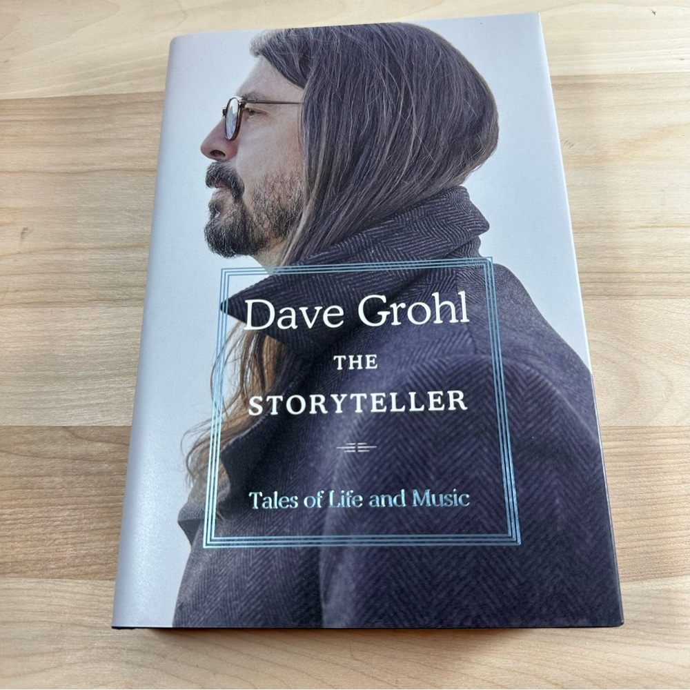 DAVE GROHL THE STORYTELLER TALES OF LIFE AND MUSIC, Hardcover EUC